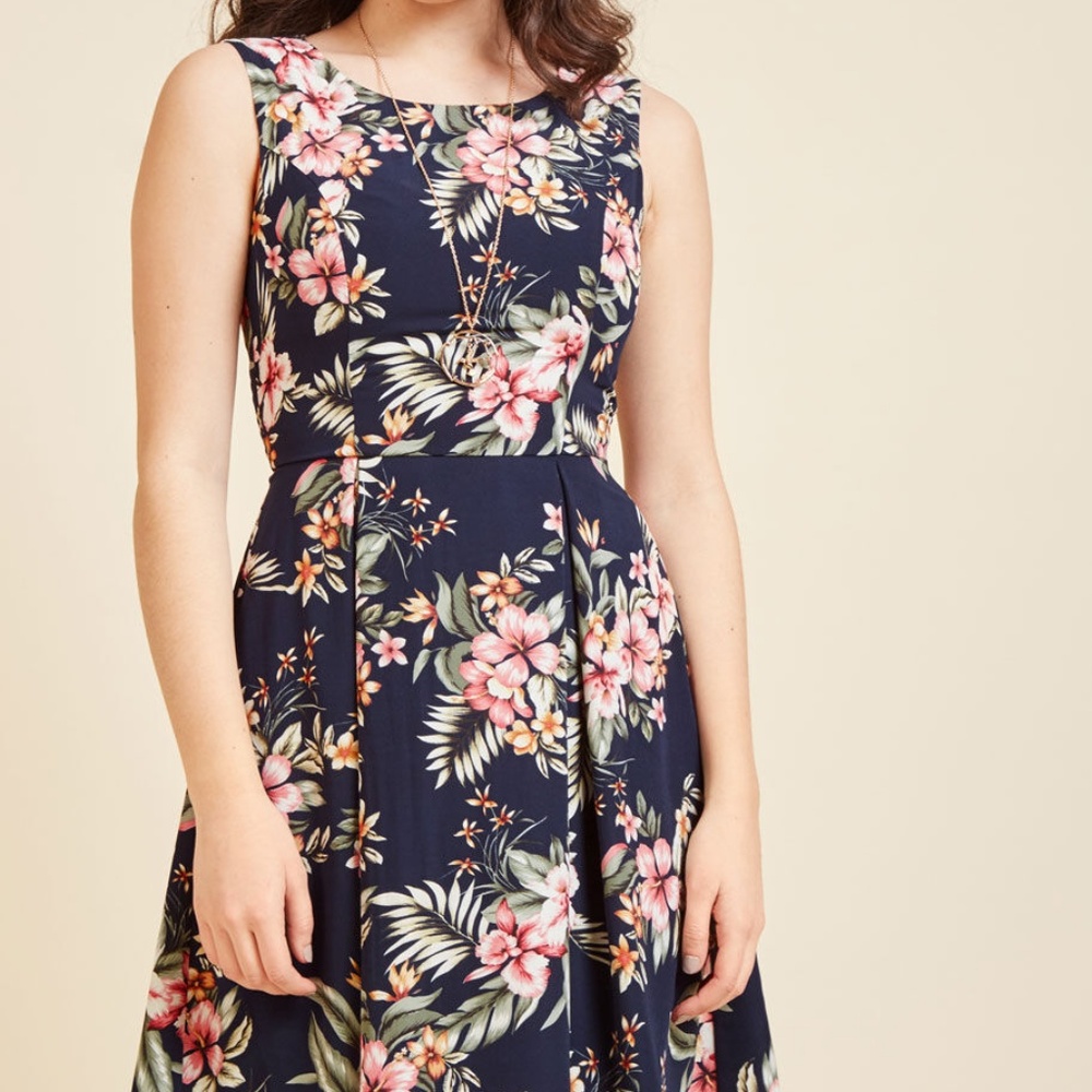 Modcloth I Rest My Grace A-Line Dress EUC